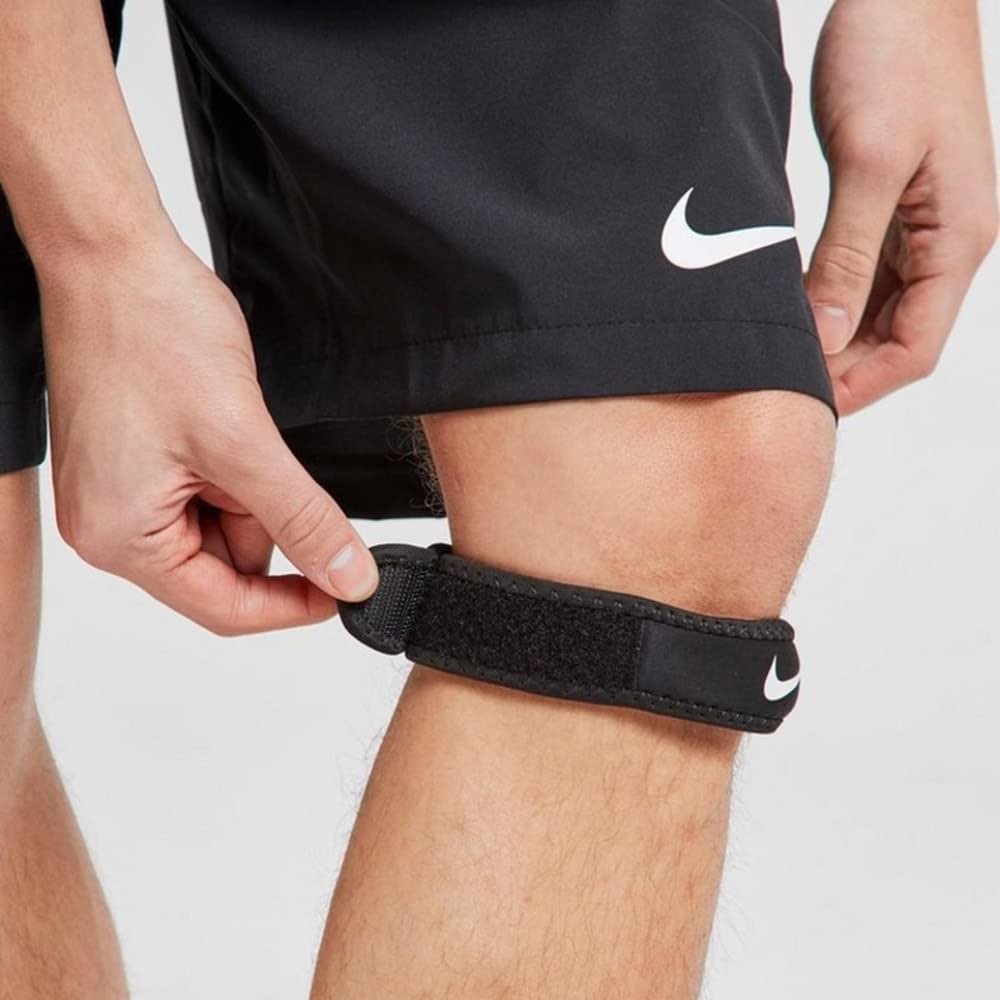 Nike PRO Patella Band 3 Black White Size Large/XL Compression Support Knee