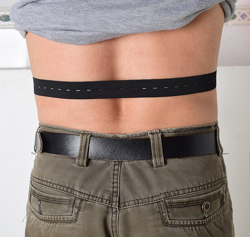 Grommet Peritoneal Dialysis Belt PD Catheter Holder Belt Breathable Adjustable