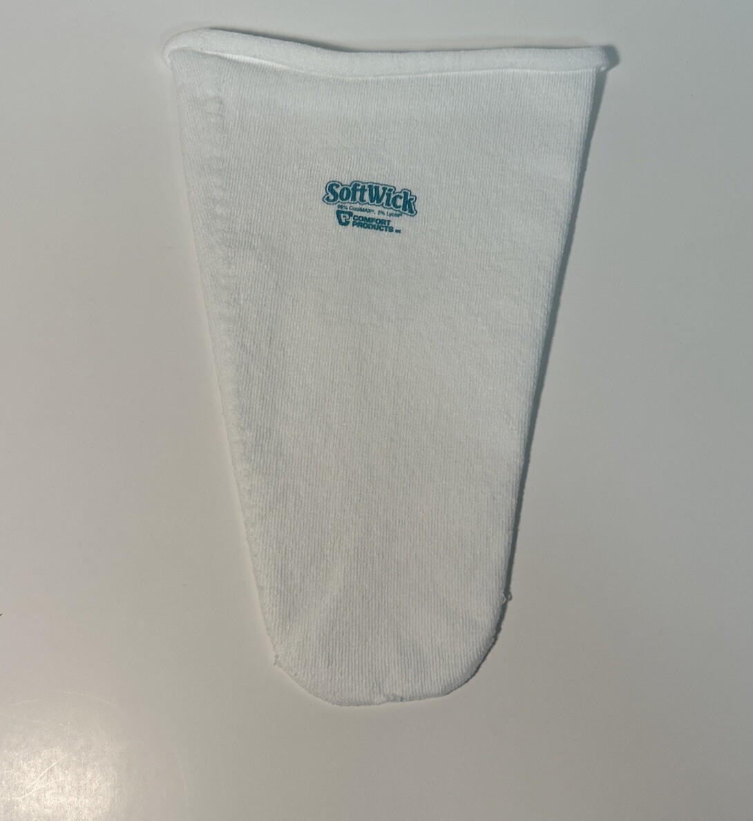 SoftWick Cool Max Prosthetic Sock With Hole, Size Wide/Short, Ply LW