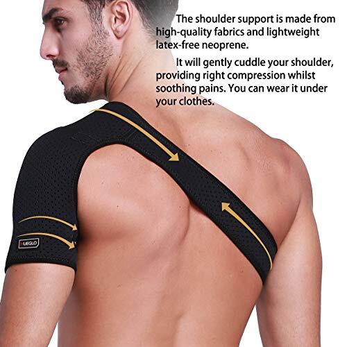 Compression Recovery Shoulder Brace Highest Copper Shoulder Support Sleeves