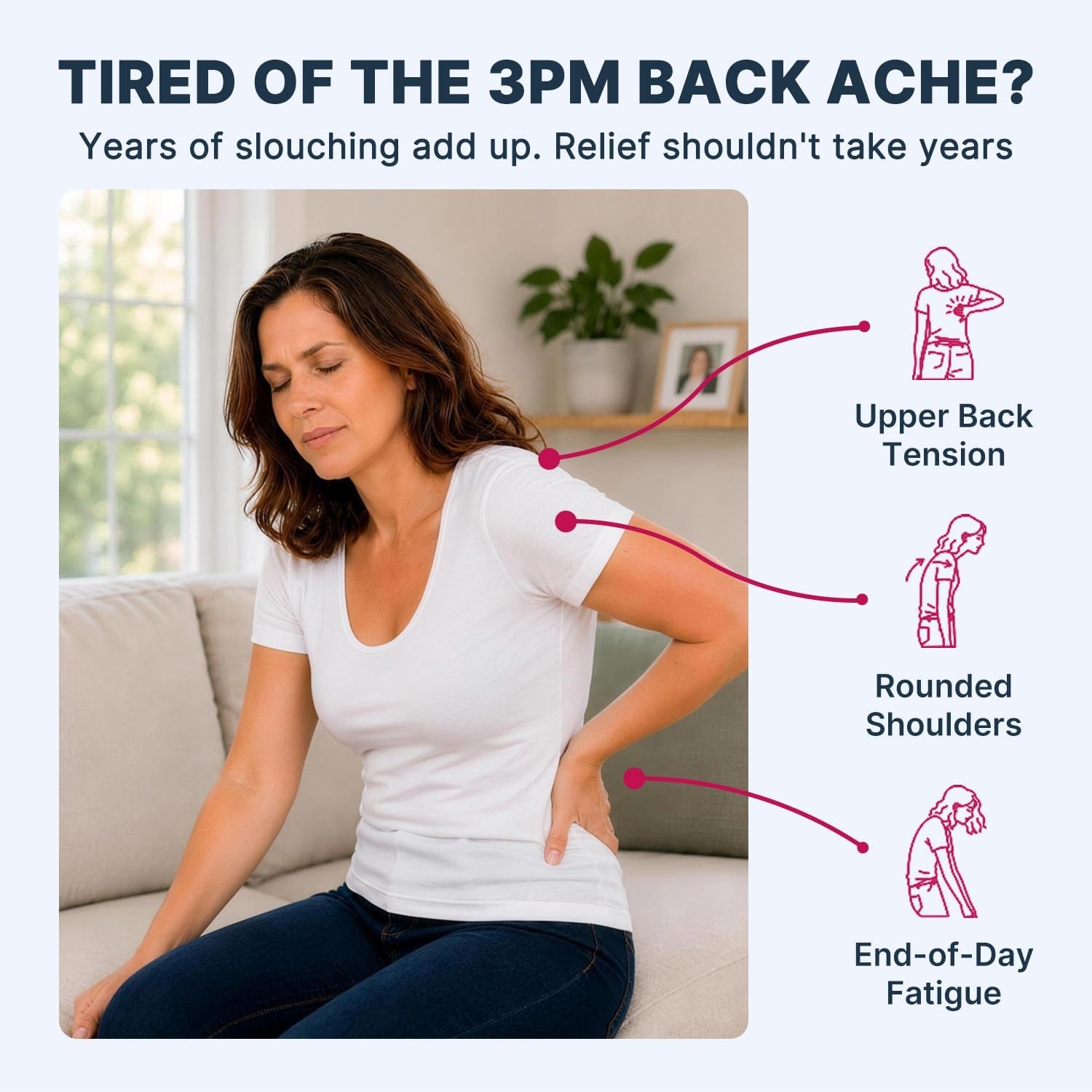 Lightweight Posture Corrector for Adults – Enhances Spine and Shoulder Alignment