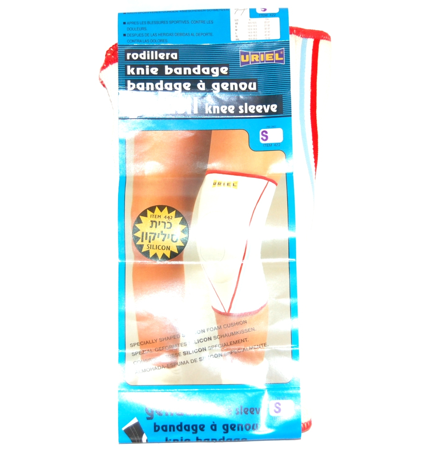 URIEL Knee Support Brace Compression Sleeve – Pain Relief Bandage for Sports
