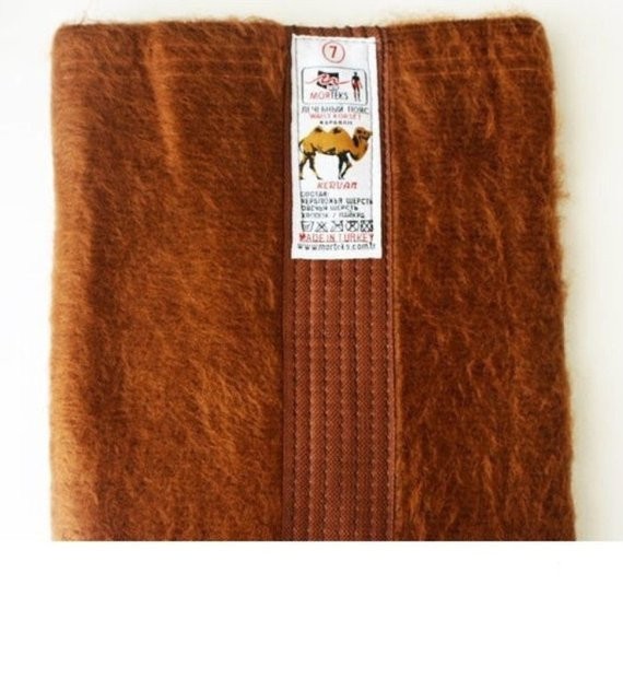 Natural Camel or Dog Wool Back Warmer Lumbar Support Belt Unisex