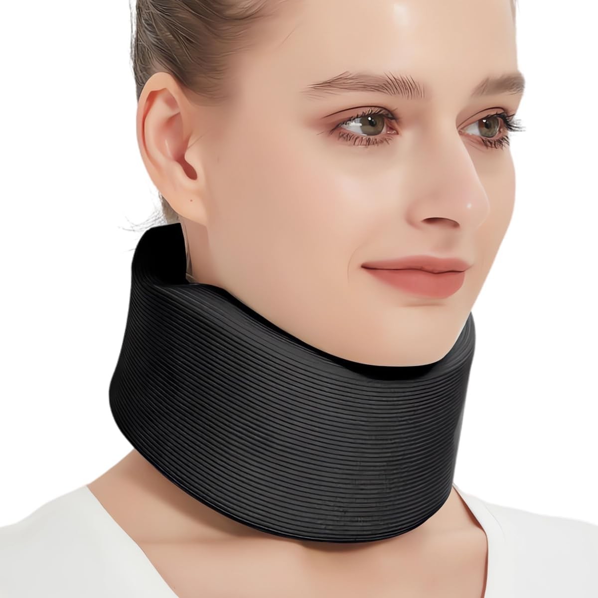 Adjustable Neck Brace Support Wrap Soft Foam Cervical Collar Neck Pain Relief