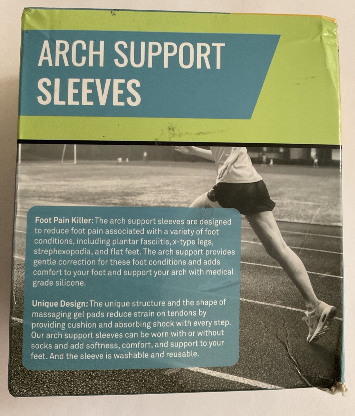 Beluga Care Arch Support Sleeves 4 Pairs Beige(2)/Black(2)