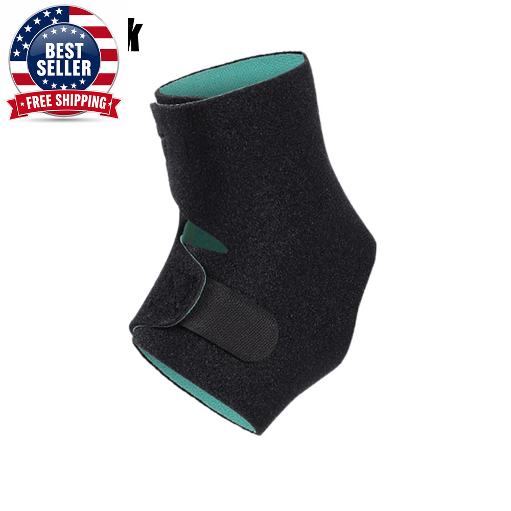 Adjustable Compression Ankle Sleeve, Elastic Ankle Brace Guard, Foot Anti-Sprain