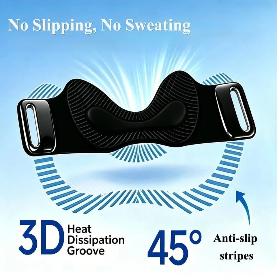 Precision Strap Knee Brace Non Slip Pad Adjustable Breathable Sport Patella Band