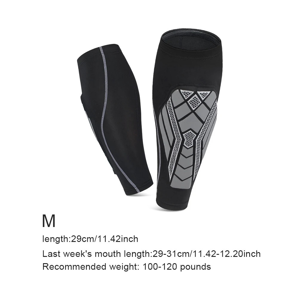 Soccer Shin Guards Calf Compression Sleeve Comfortable Calf Protection Sleeve No