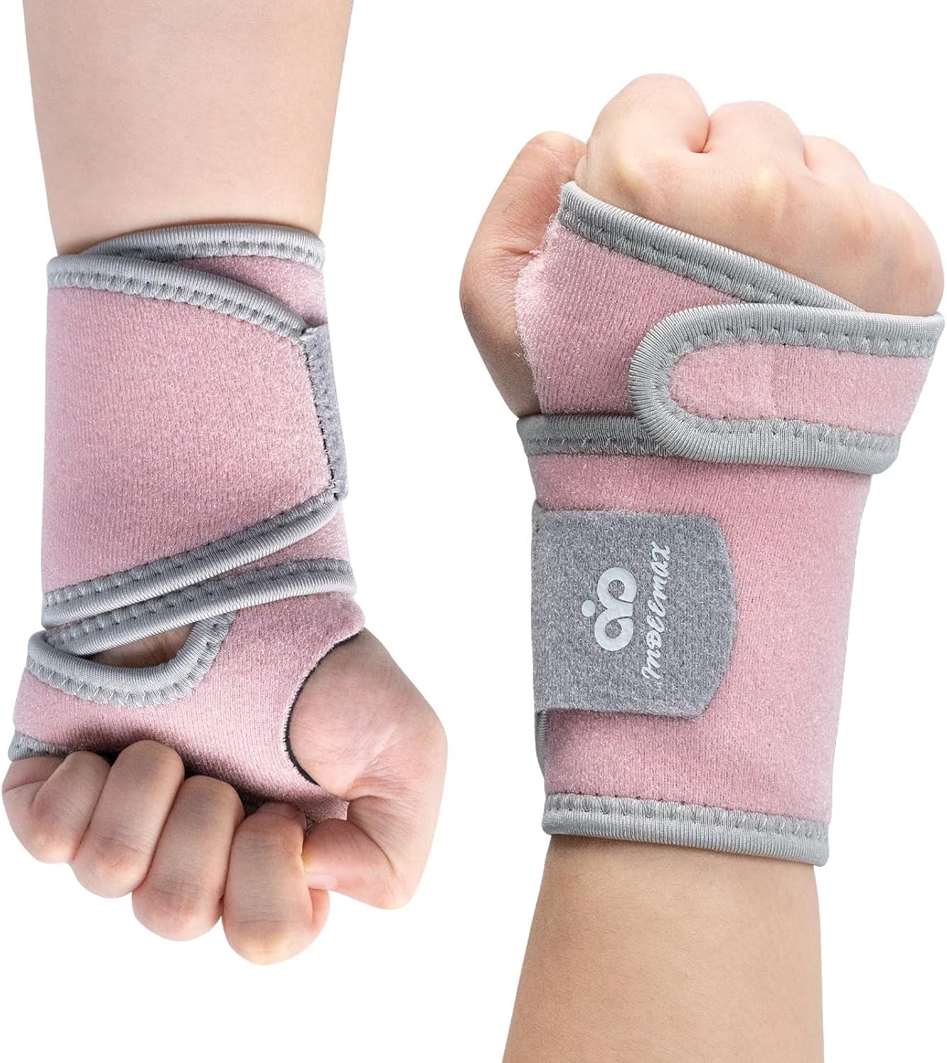 2-Pack Compression Wraps for Wrist Pain Relief – Adjustable & Breathable