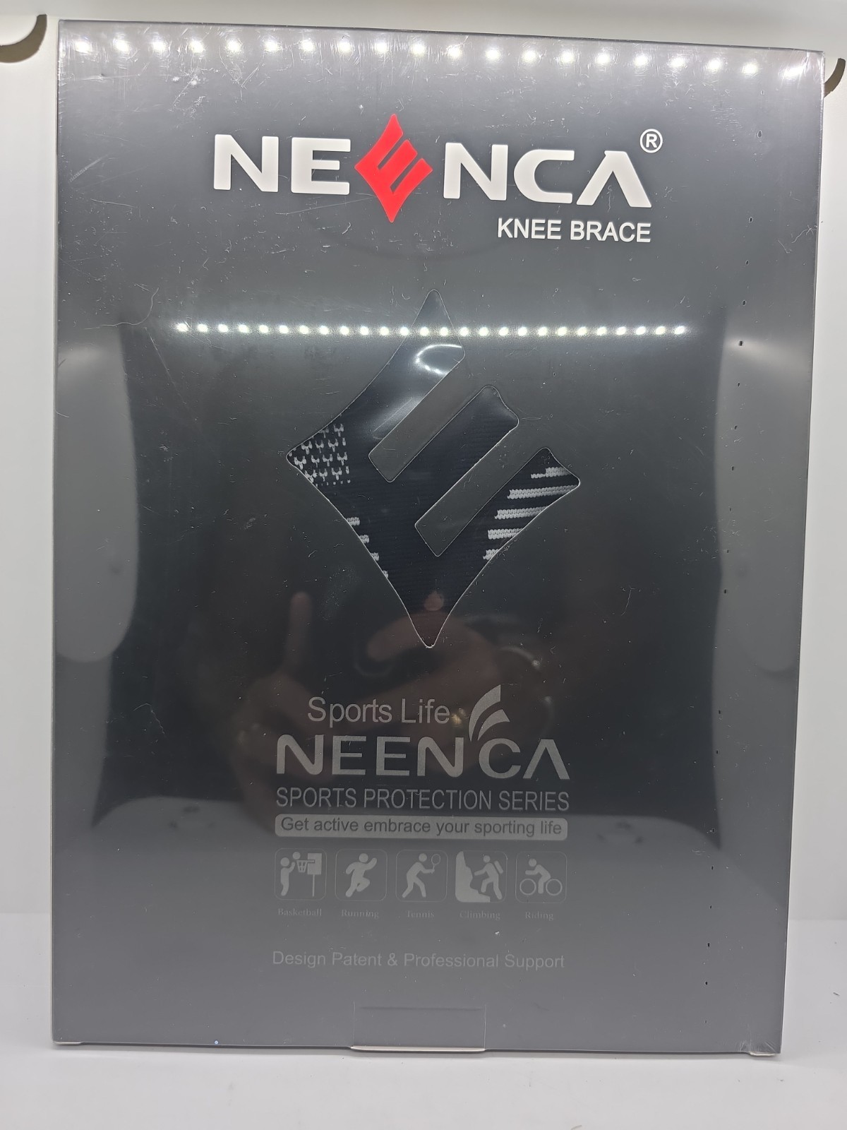 NEENCA Sports Protection Series Knee Brace Injury Recovery Black XL-US
