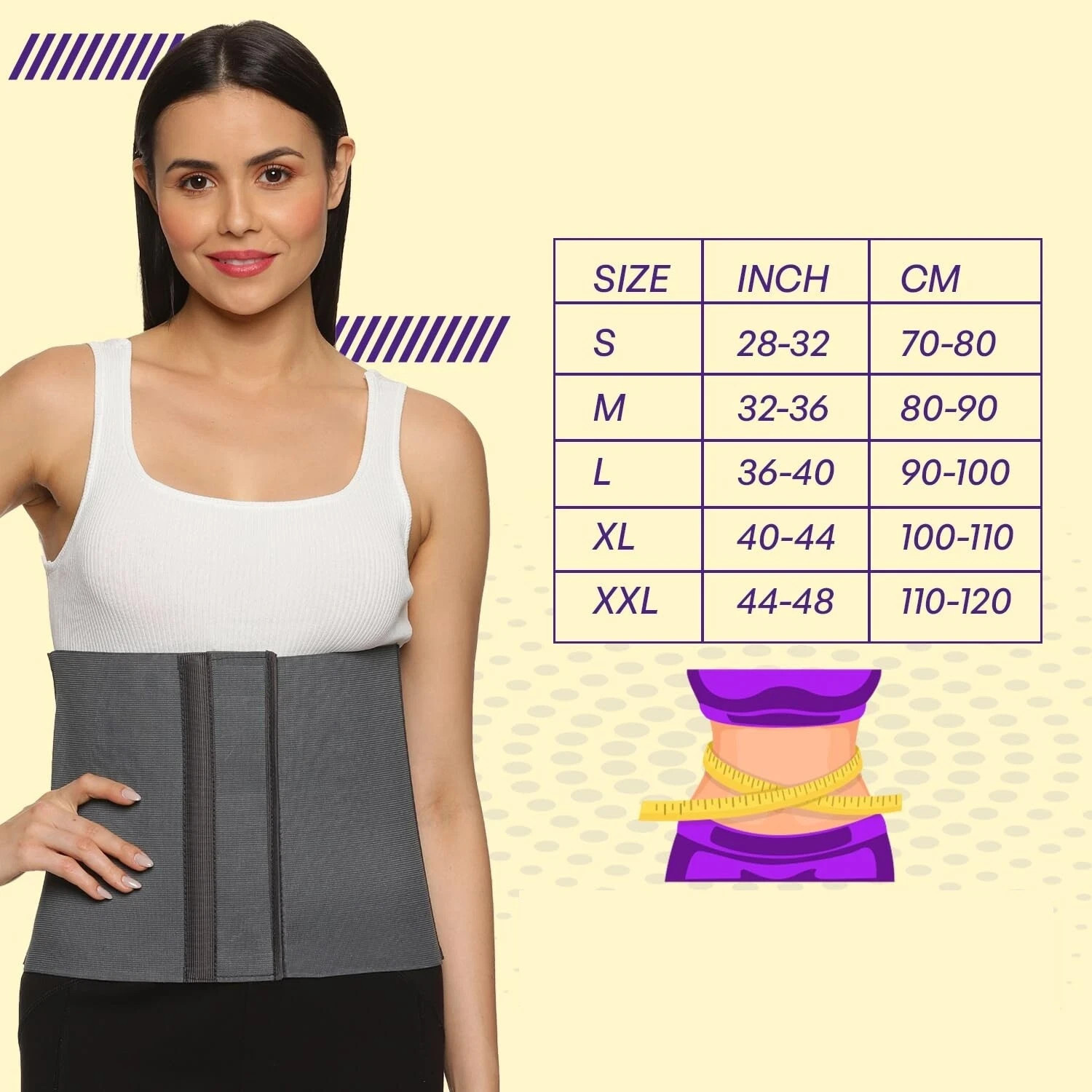 Abdominal Belt After Delivery for Tummy Reduction Belly Support Belt Abdominal