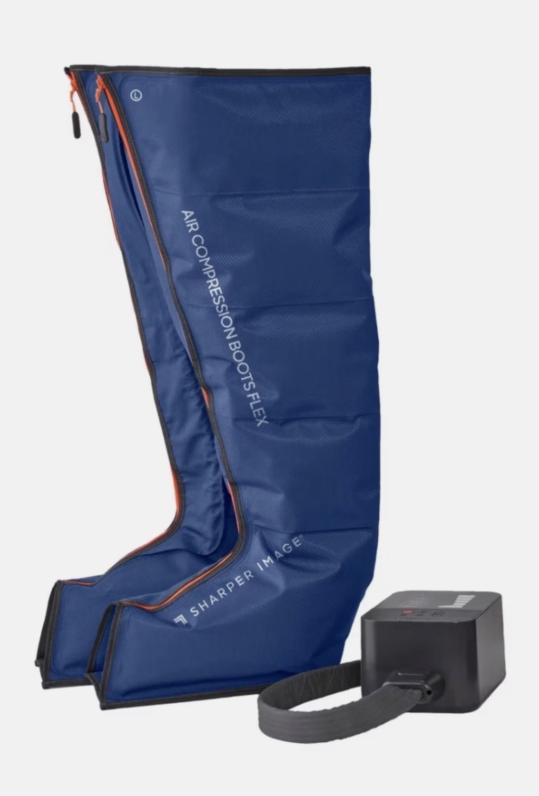 SHARPER IMAGE AIR COMPRESSION Flex BOOTS Small/Medium blue