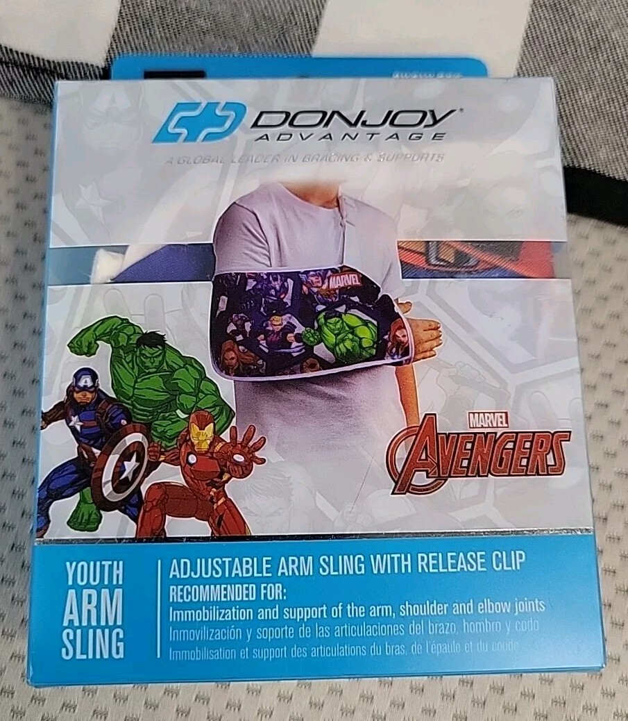Marvel Superhero-Themed Pediatric Shoulder Arm Sling New