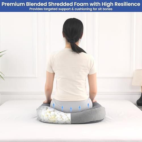 Adjustable BBL Pillow After Surgery with Lumbar Support, Brazilian Butt Lift Pil