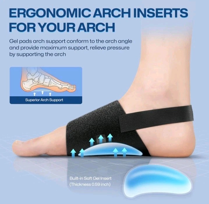 Arch Support Braces for Plantar Fasciitis Relief, Adjustable Arch Support…82
