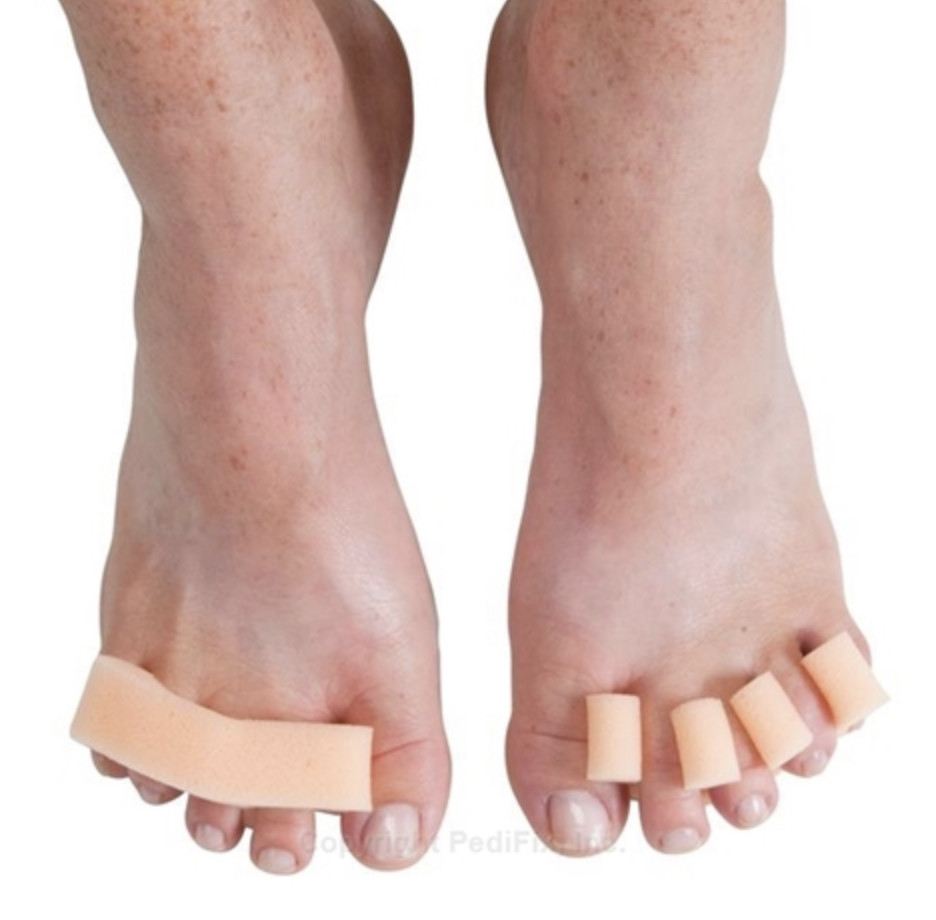 Pedifix Polyfoam Toe Combs (Pack/12) – “4 in 1” Super Soft Toe Cushions
