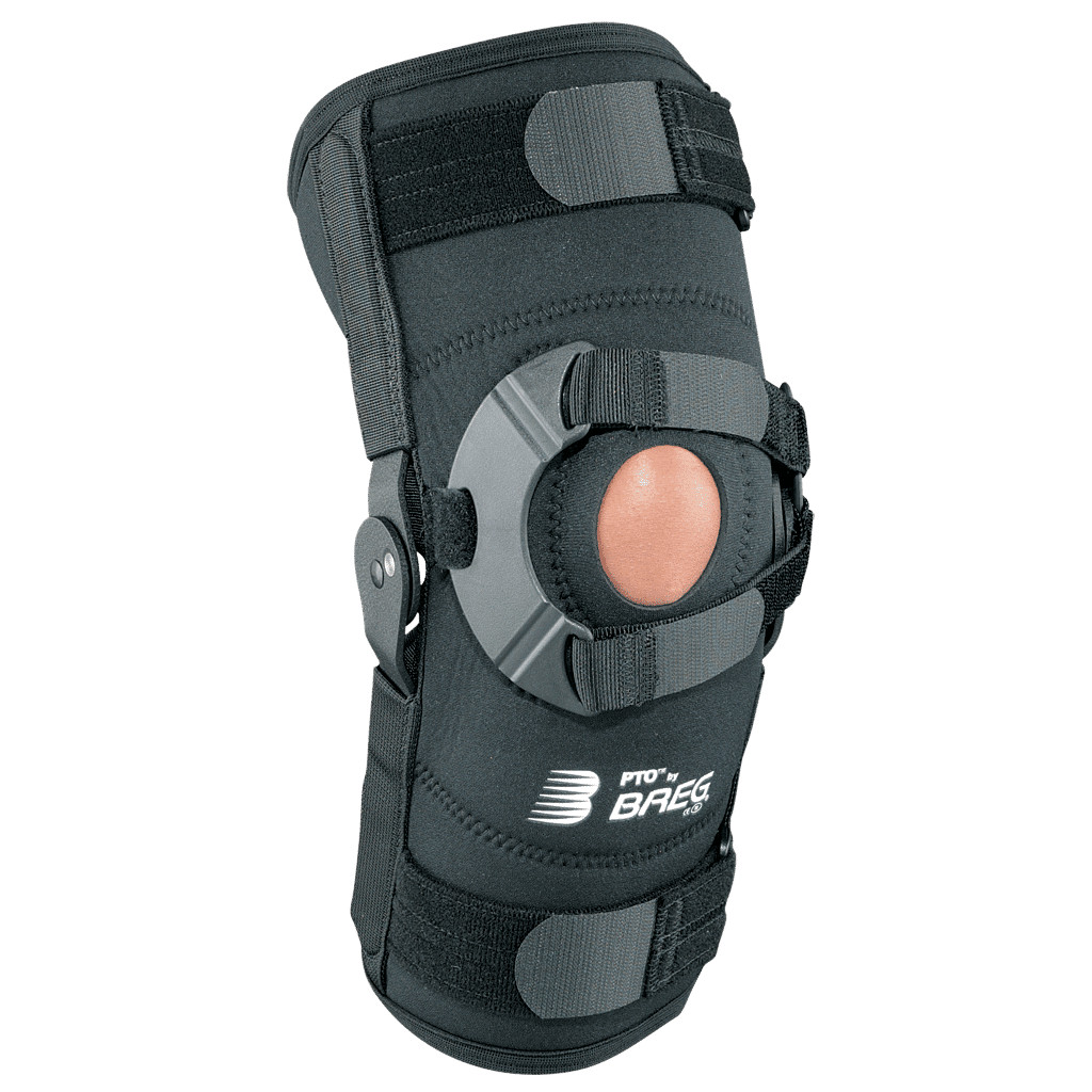 BREG PTO HIGH PERFORMANCE SOFT AIRMESH KNEE BRACE (LEFT) – XS (14271)