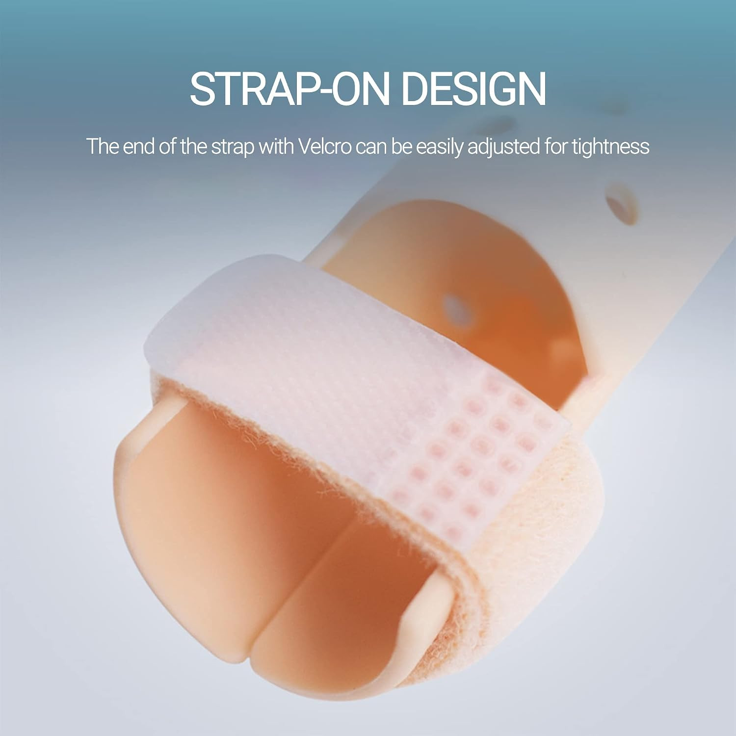 2 Pieces Finger Splint Mallet Finger Support Finger Splint Brace Plastic Prot…