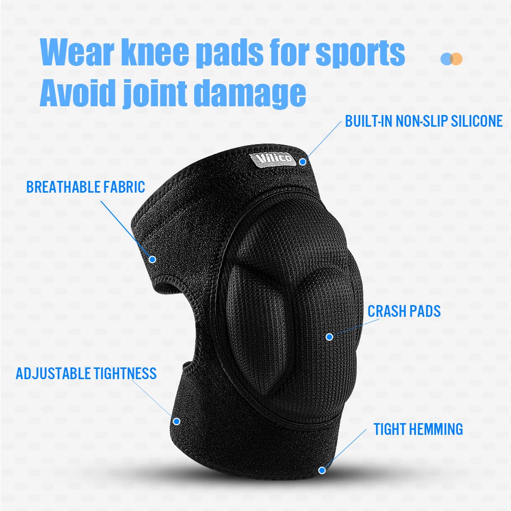 Knee Pads Construction Floor Work Gears Sport Professional Leg Protector Set Lot