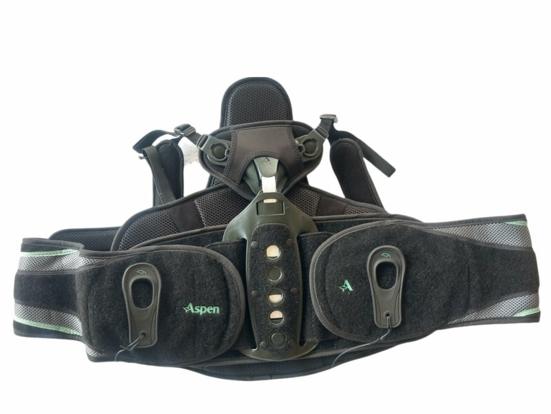 Aspen Vista 464 TLSO Lower Spine Lumbar Back Brace Adjustable One Size Exc+ cond