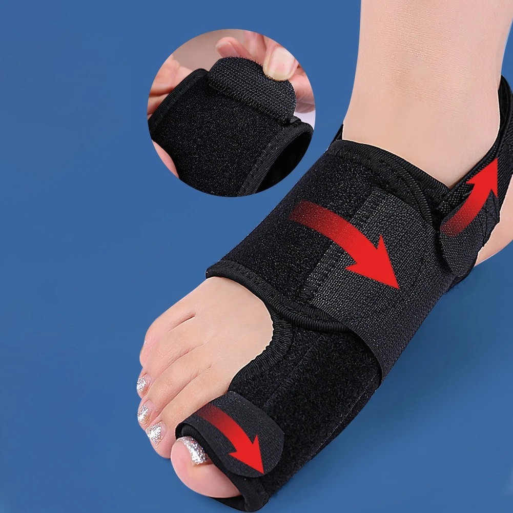 1pc Orthopedic Toe Corrector Bunion Splint Adjustable Hallux Valgus Brace – NEW