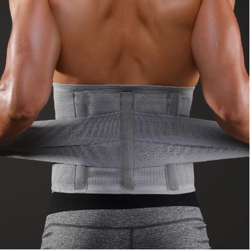 Waist Support Belt Back Brace Fitness Sports Lumbar Support Adjustable Trainer