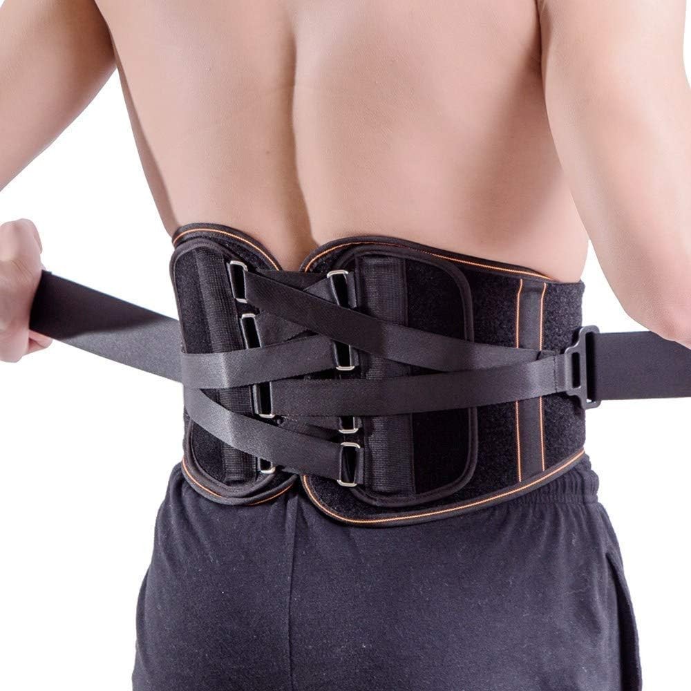 Lower Back Brace Pain Relief with Pulley System – Lumbar Suppor…