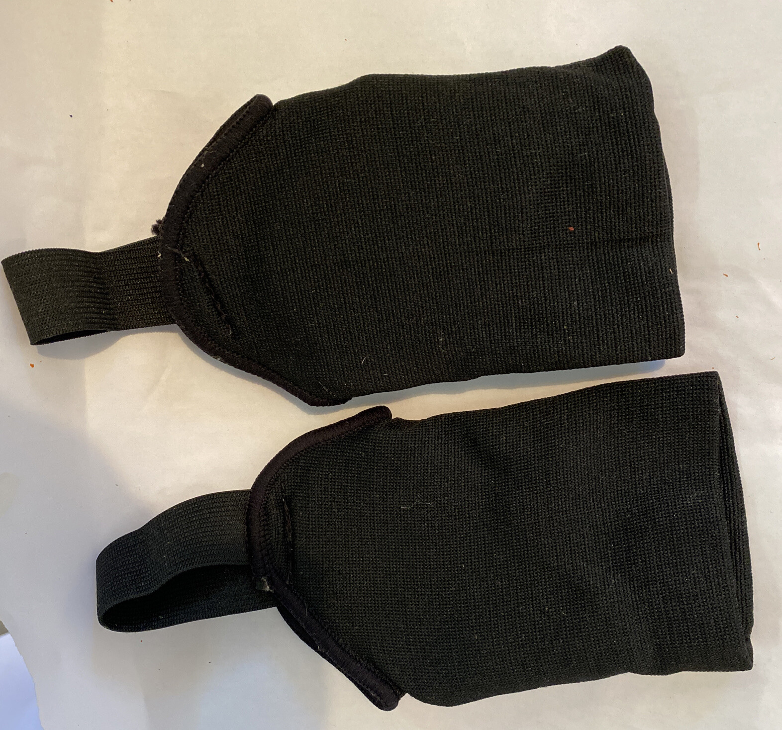 Black Ankle guards x 1 Pair Shield Protector Pads for Soccer Football