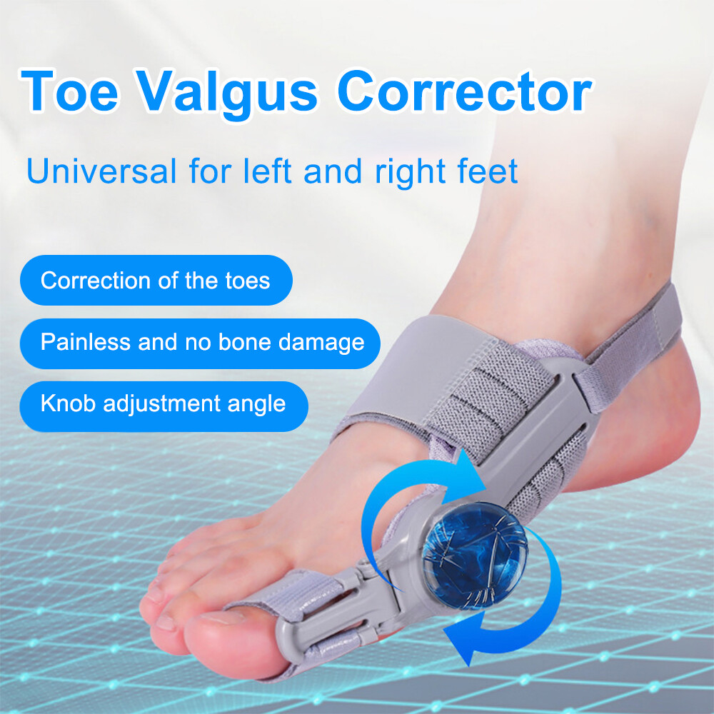 HALLUX TOE BUNION CORRECTOR STRAIGHTENER SUPPORT STRAP ORTHOPEDIC FOR MEN WOMEN