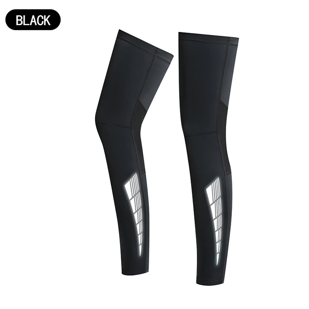 1 Pair Sun protection leg covers, non-slip, cycling, ice silk, breathable, quick