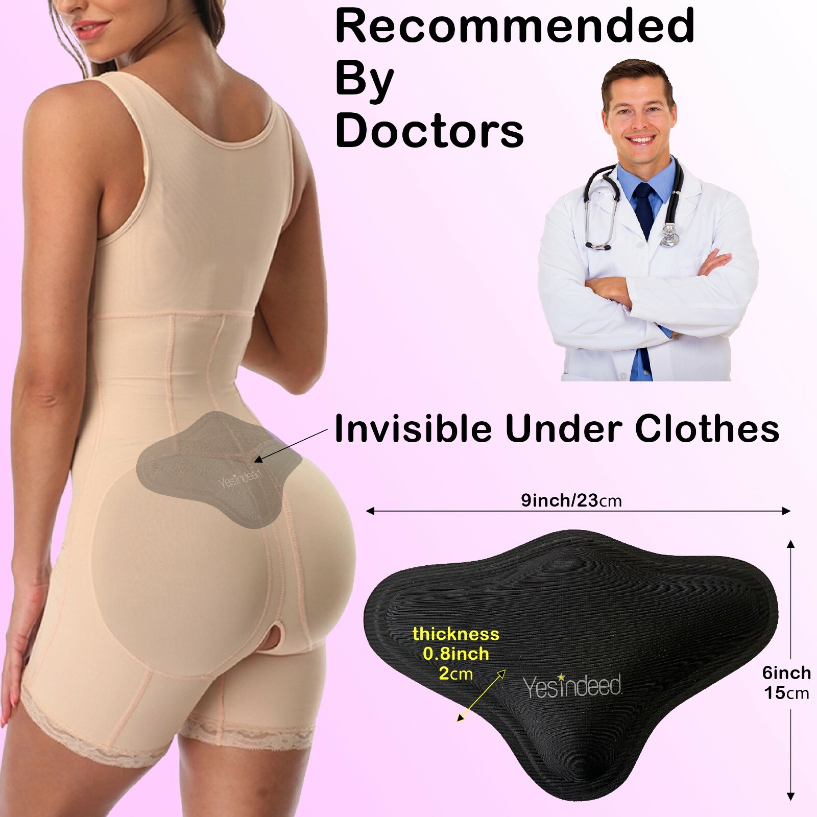 Lower Back Board, Lumbar Molder Post-Surgical Mid-Back BBL