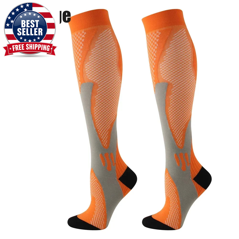 1Pair Running Grip Socks,Varicose Veins Compression Stockings,Sports Stockings f