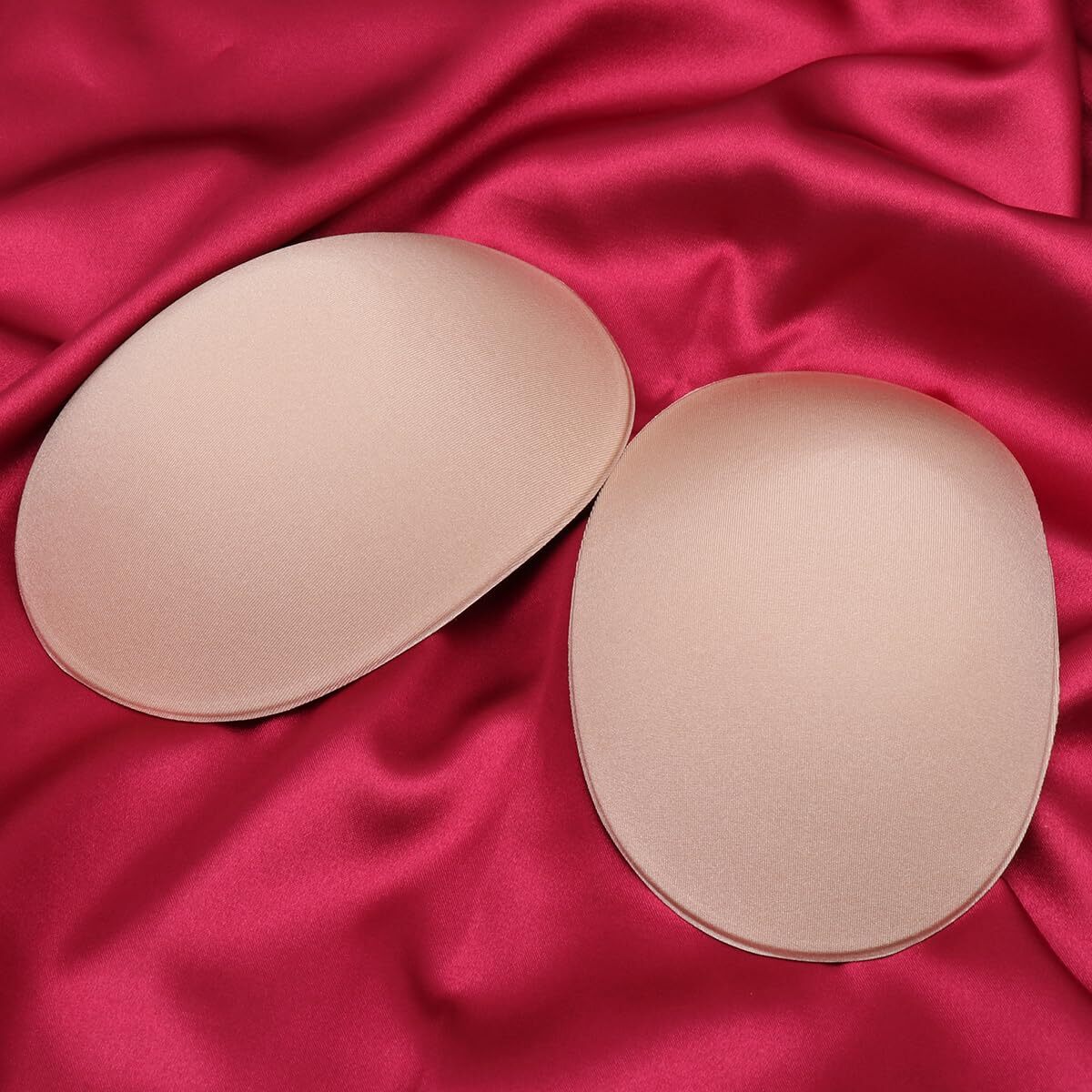 Women Shoulder Pads Adhesive Shoulder Enhancer Anti-slip Cushion Push Up Khaki