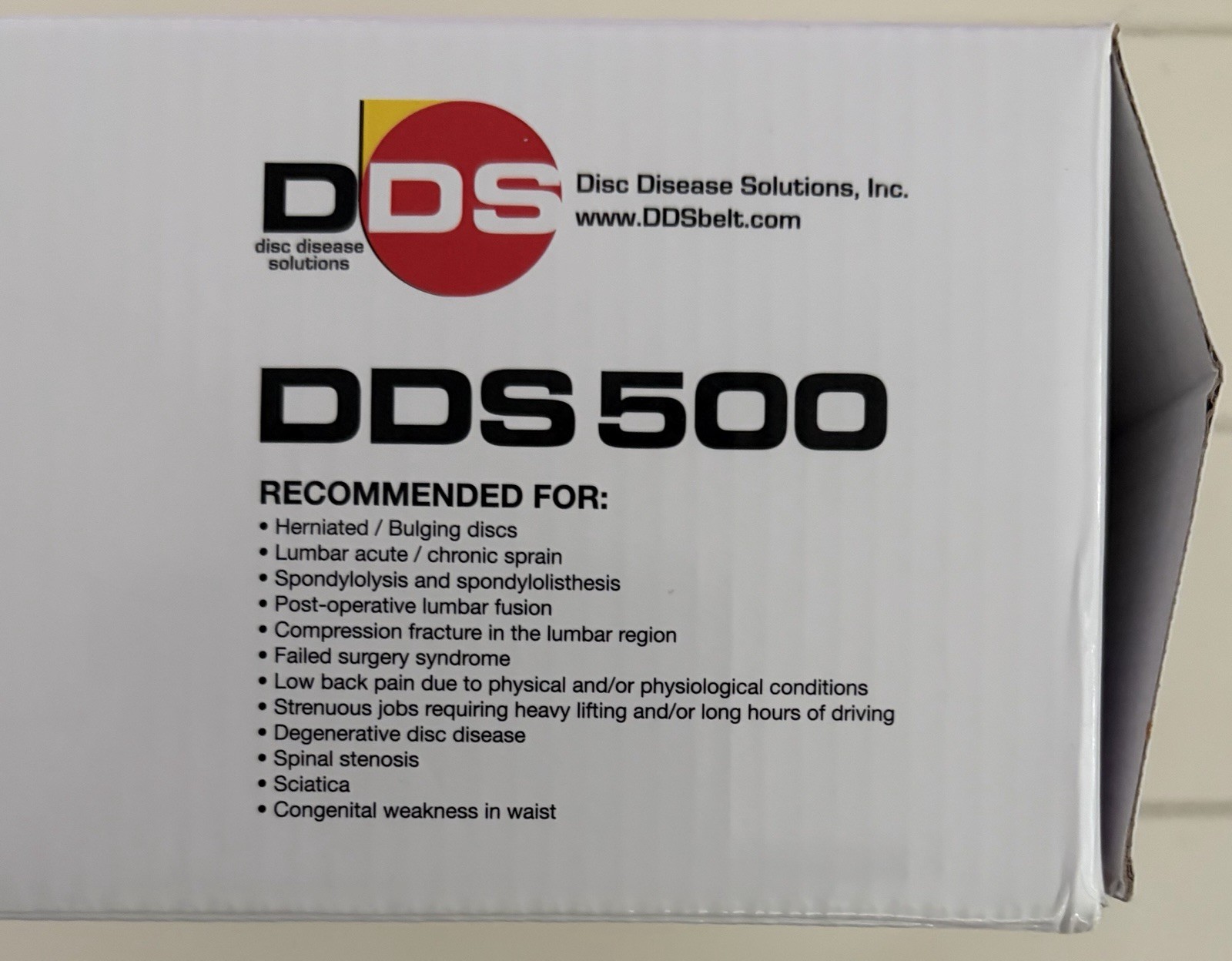 DDS500 Ambulatory Spinal-Air Decompression Brace PDAC Medicare Approved NH3-1198