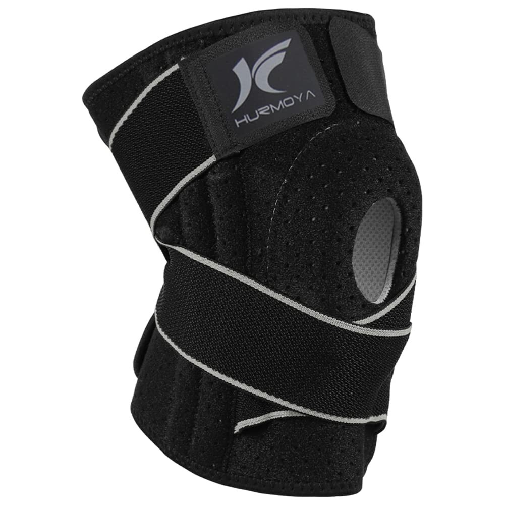 Hurmoya Knee Brace – Side Stabilizers & Patella Gel Pads, Adult Small, ACL PCL