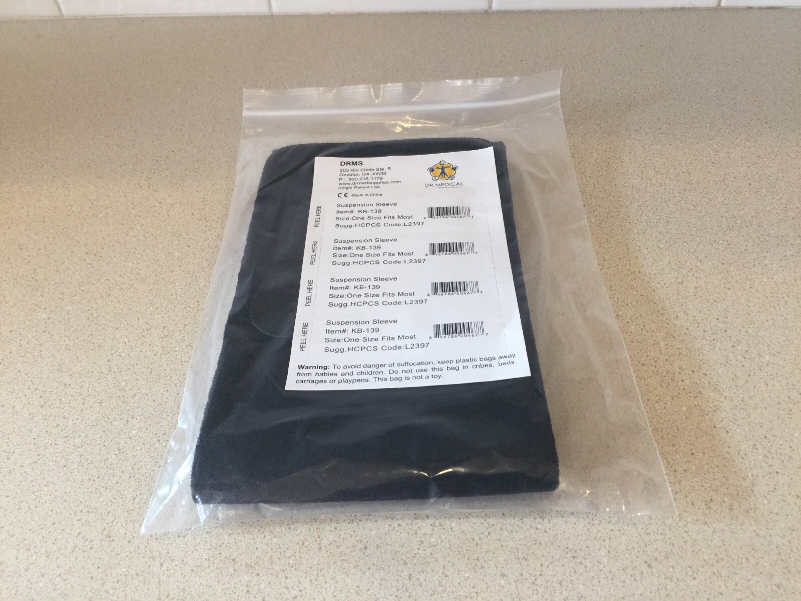 NWP Dr. Medical DRMS Suspension Sleeve KB–139 OSFM