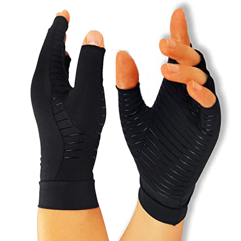 Cooper Arthritis Gloves Wrist Support Compression Hand Therapy Health Rheumatoid