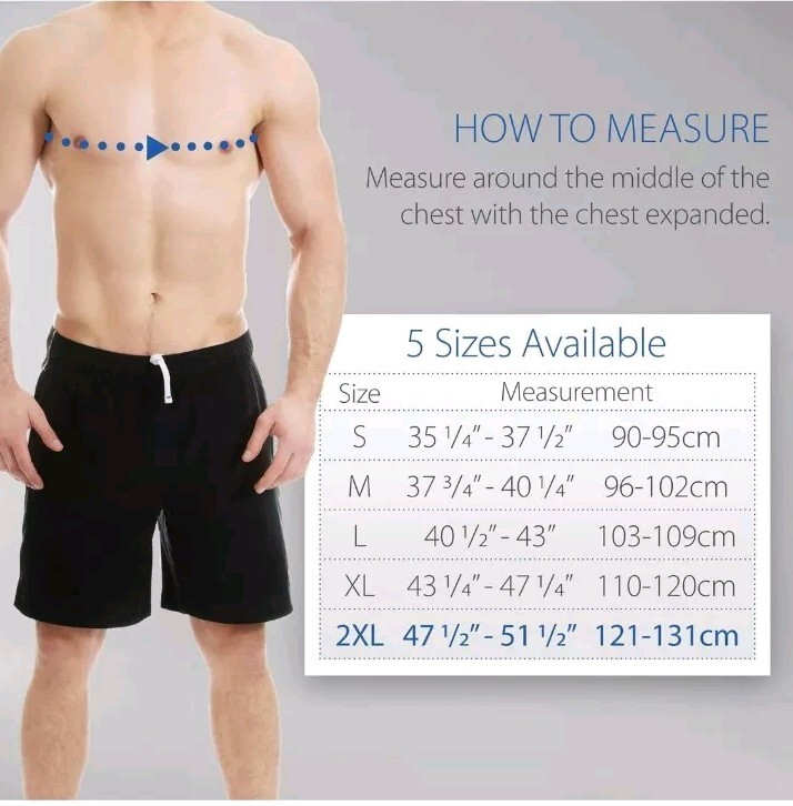 Swede-O Thermal Vent Shoulder Wrap Support Size XXL