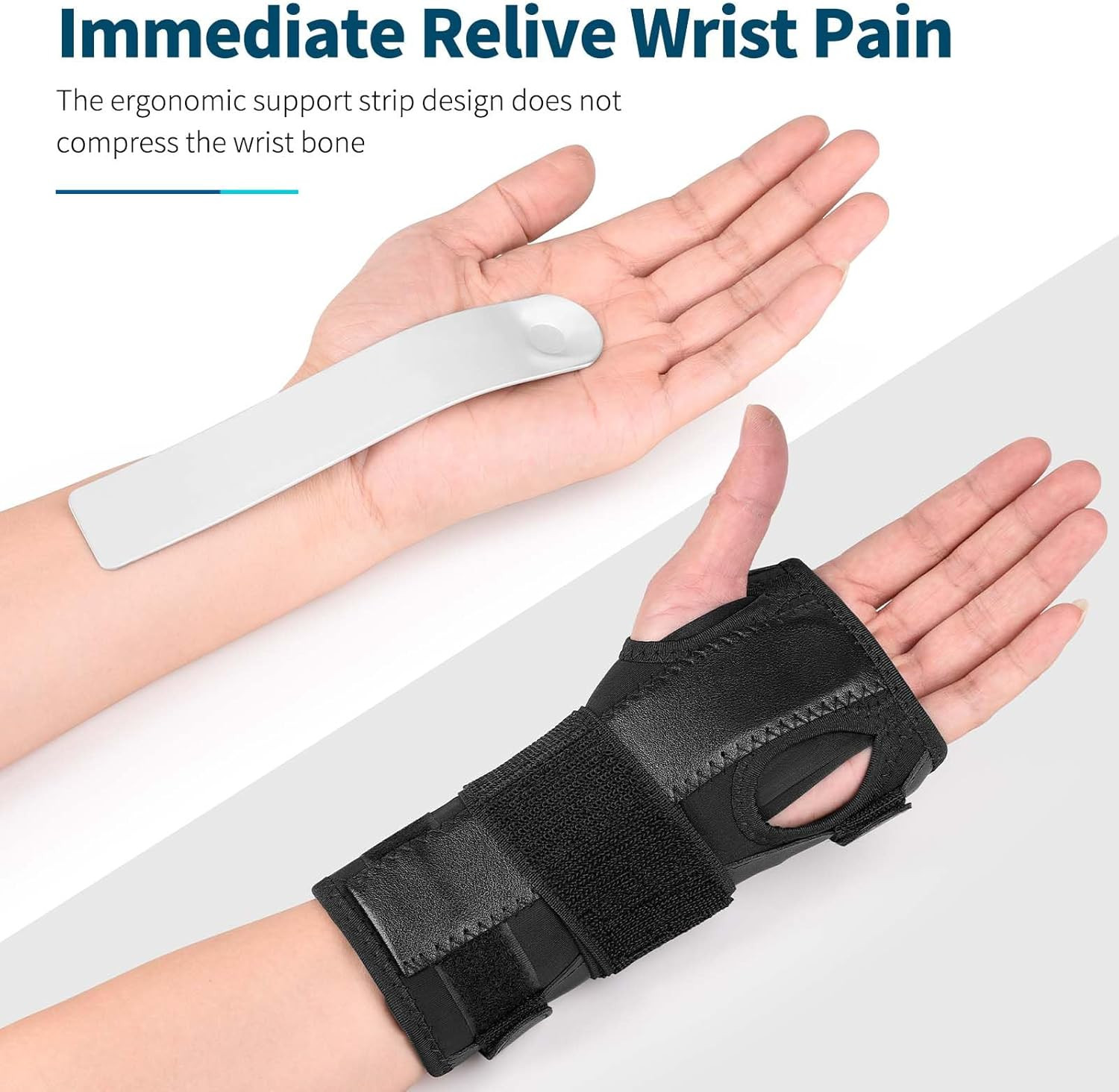 Wrist Brace with Removable pad for Carpal Tunnel,Night Wrist Sleep Support Br…