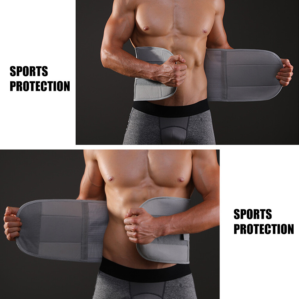 Lower Back Support Brace Men Women Sciatica Waist Lumbar Pain Relief Belt Fajas