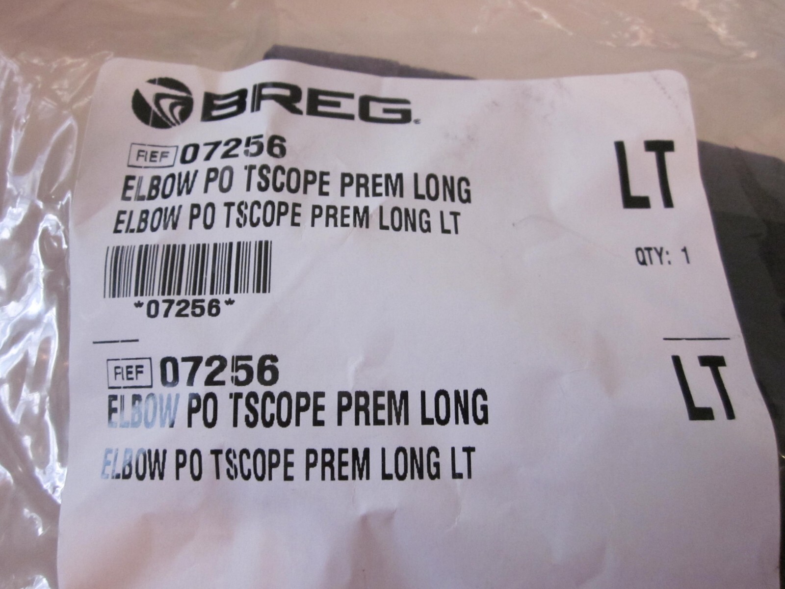 BREG 07256 ELBOW PO TSCOPE PREM LONG LEFT