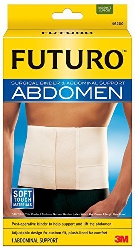 3M Futuro Surgical Binder Abdominal Support Adjustable Design Moderate Large 1ct