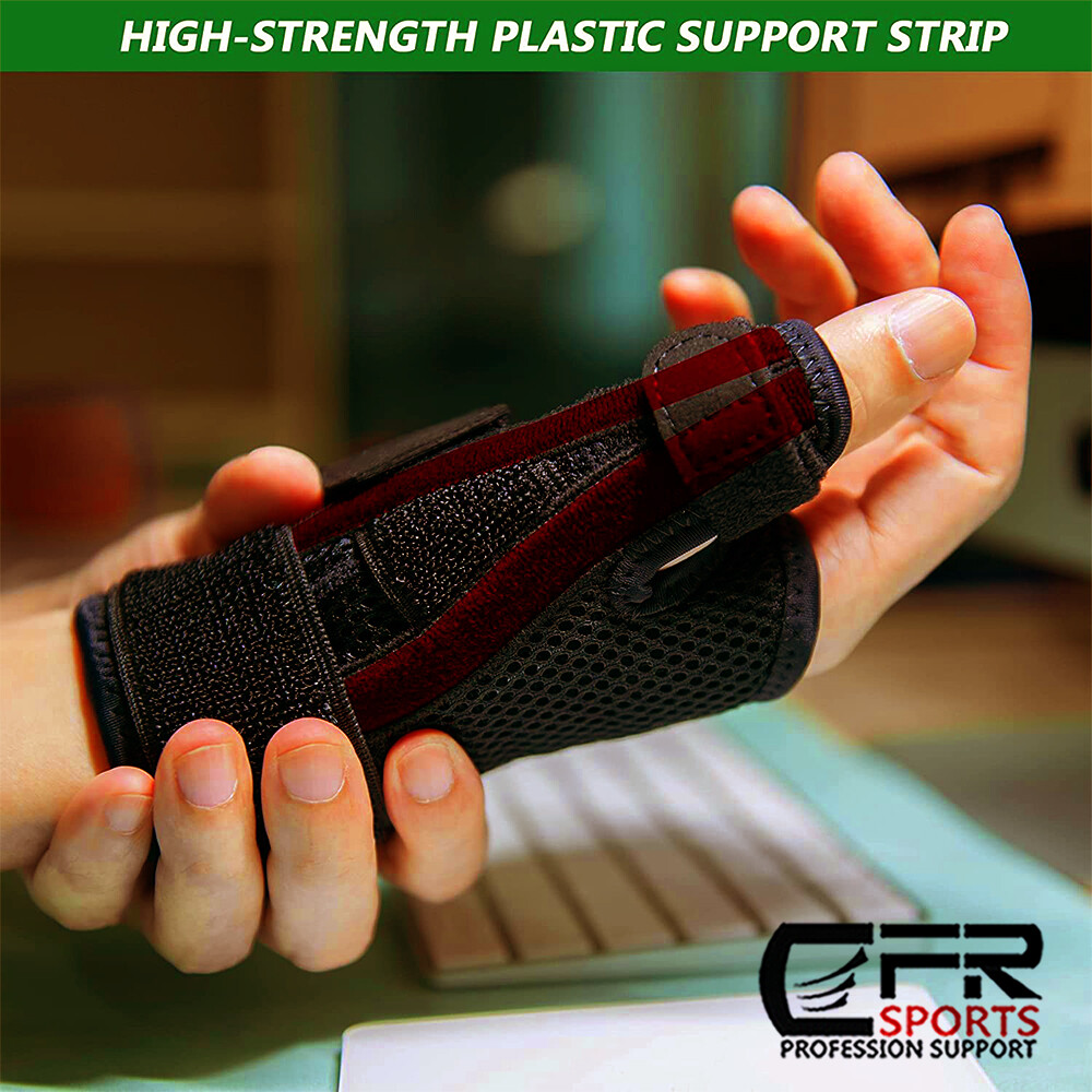 Left Right Thumb Wrist Support Brace Splint Carpal Tunnel Sprain Arthritis Sport