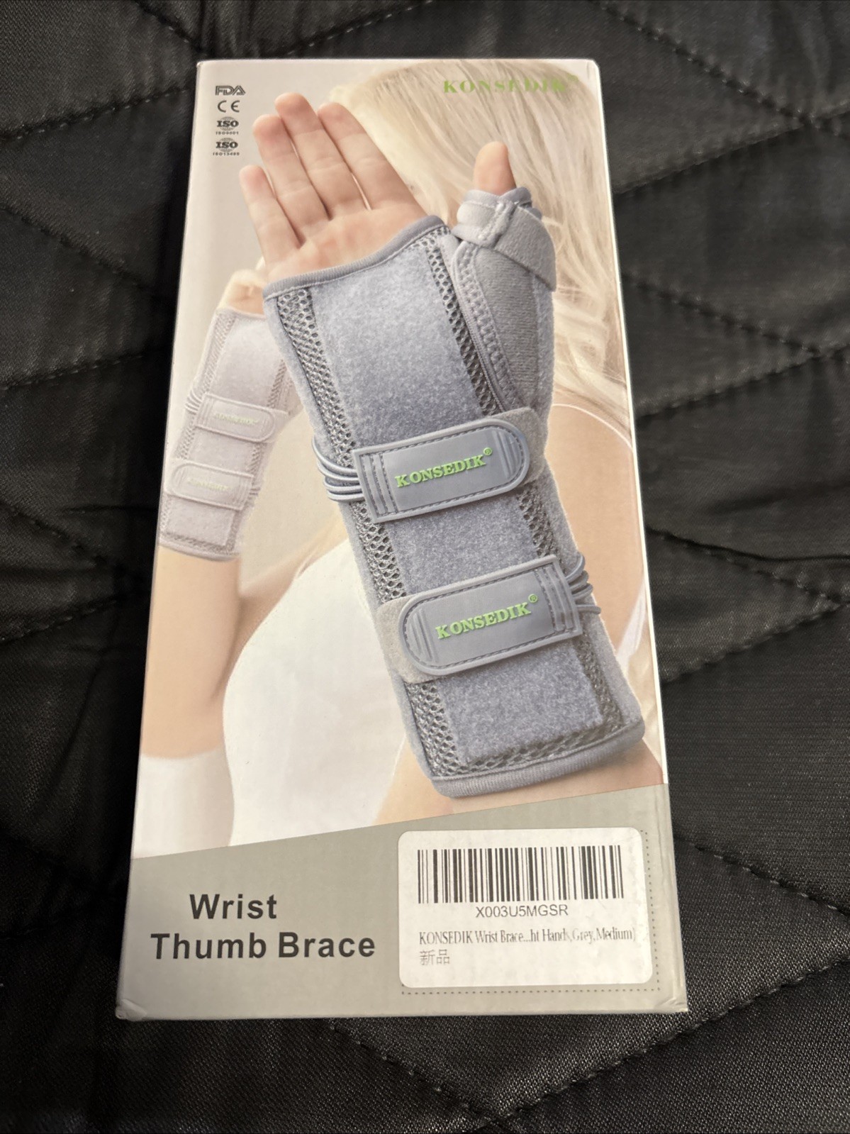 Wrist Brace With Thumb Support Spica Splint for night rest(Right Hands,Medium)