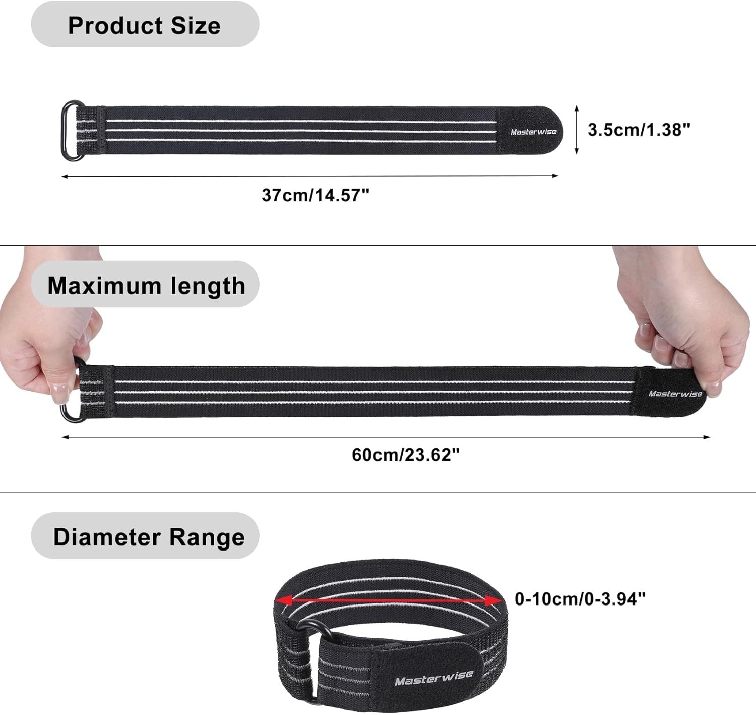 Adjustable Elastic Ankle Straps, Boot Straps for Cowboy Boots, Pant Leg Straps f