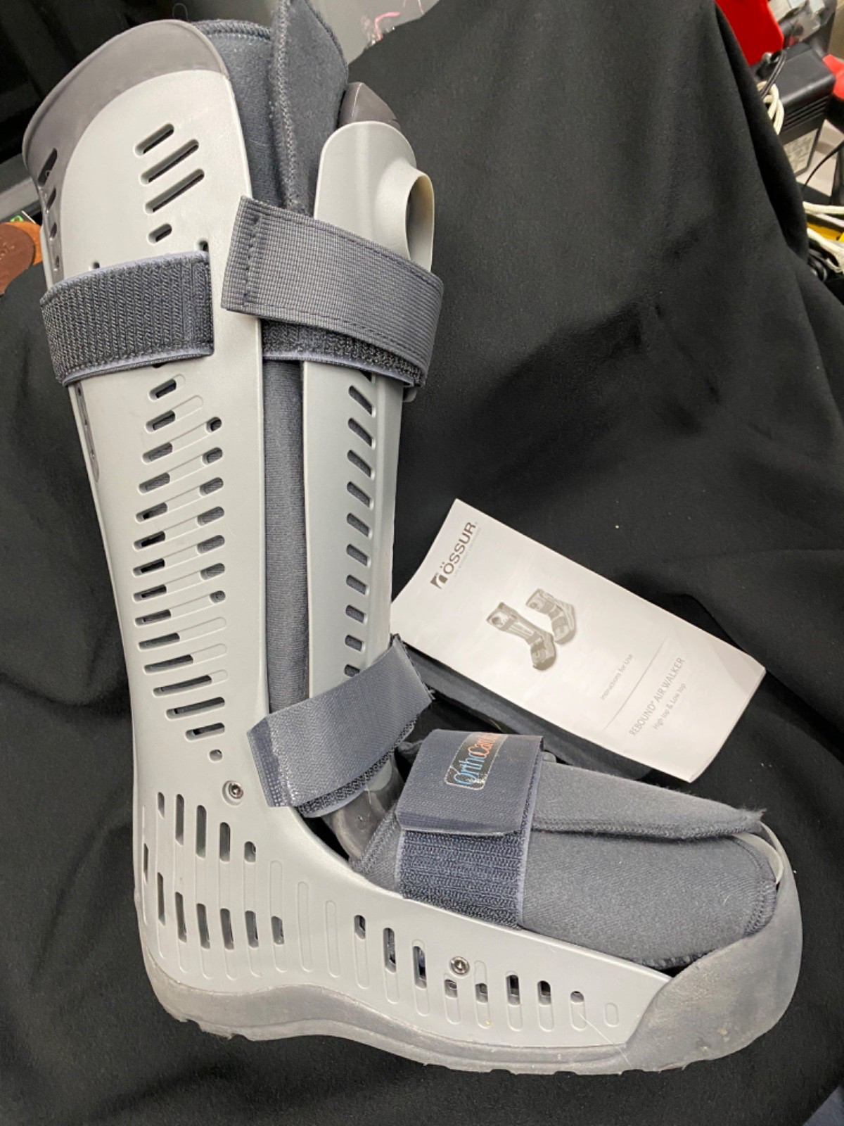 OSSUR Rebound Air Walker High Top Compression Walking Boot Ankle