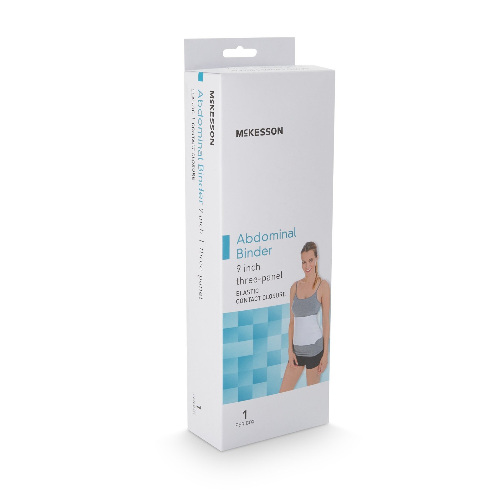 McKesson Abdominal Support Small/Medium 30 to 45 Inch Waist Circumference, 1Ct