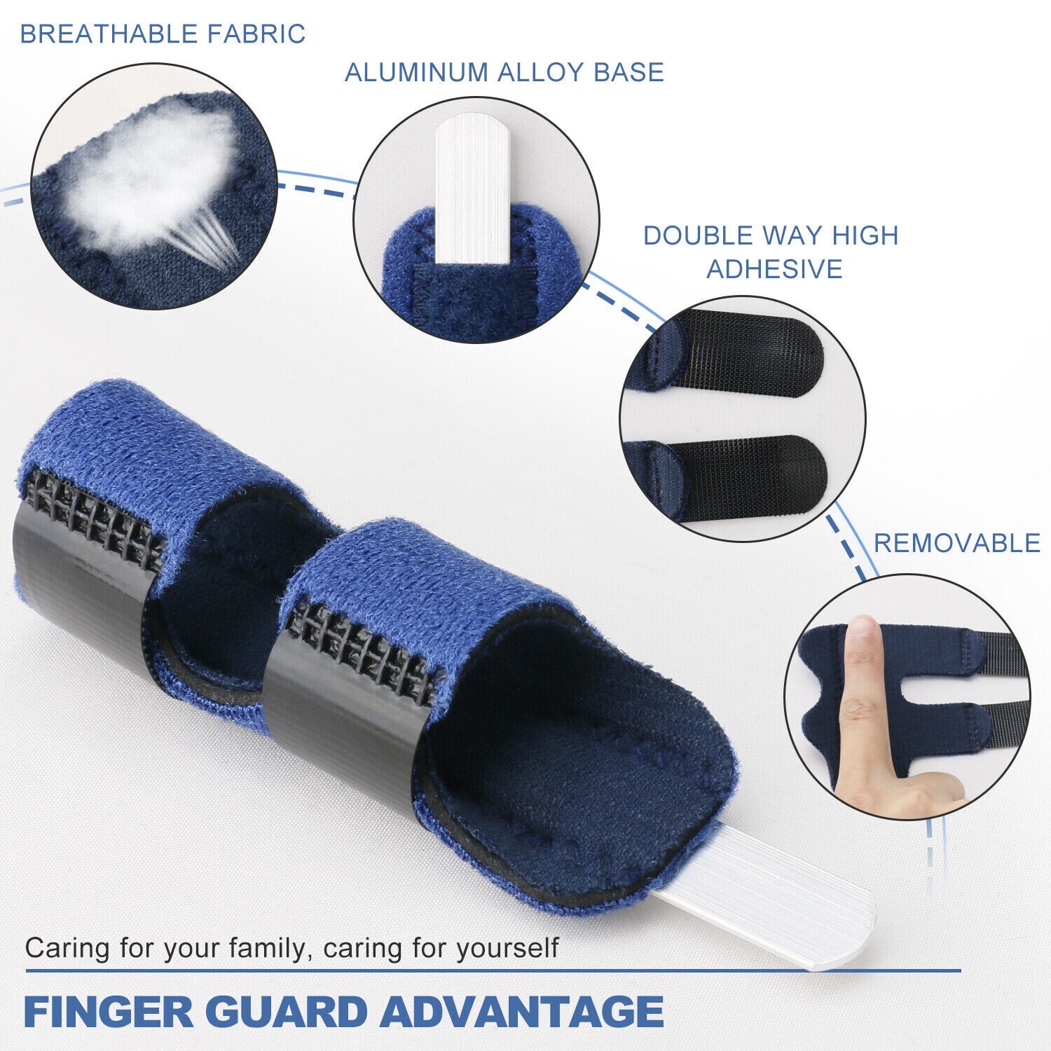 Adjustable Trigger Finger Splint Straightener Corrector Brace Support Protector