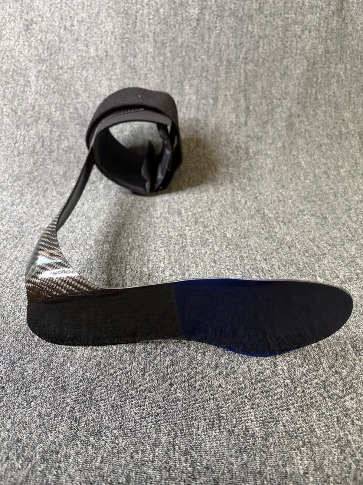 Thuasne SpryStep AFO Right Leg Orthosis Size L U017 02 Black/Blue