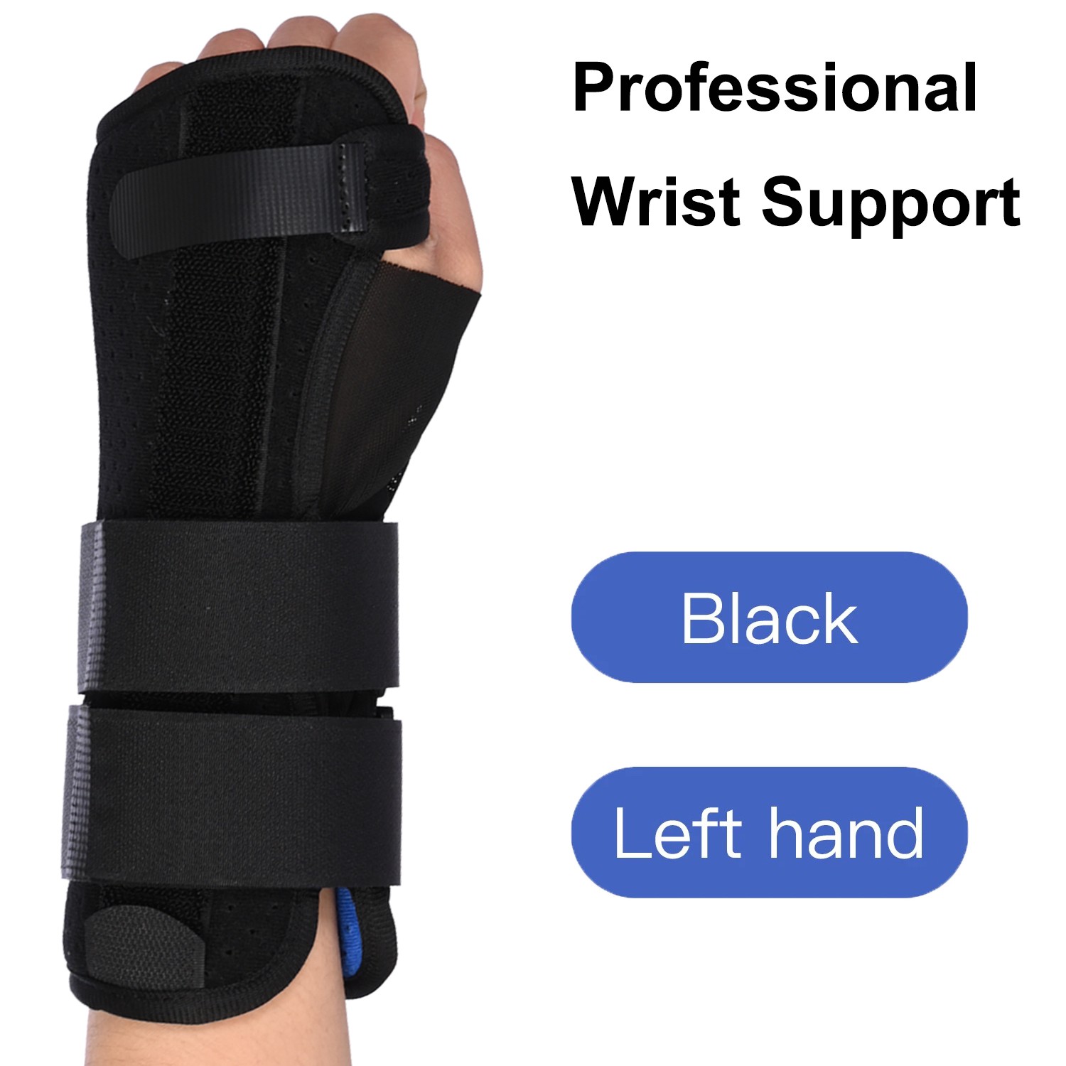 Wrist Brace Carpal Tunnel Relief Night Support Sprain Forearm Splint Protector